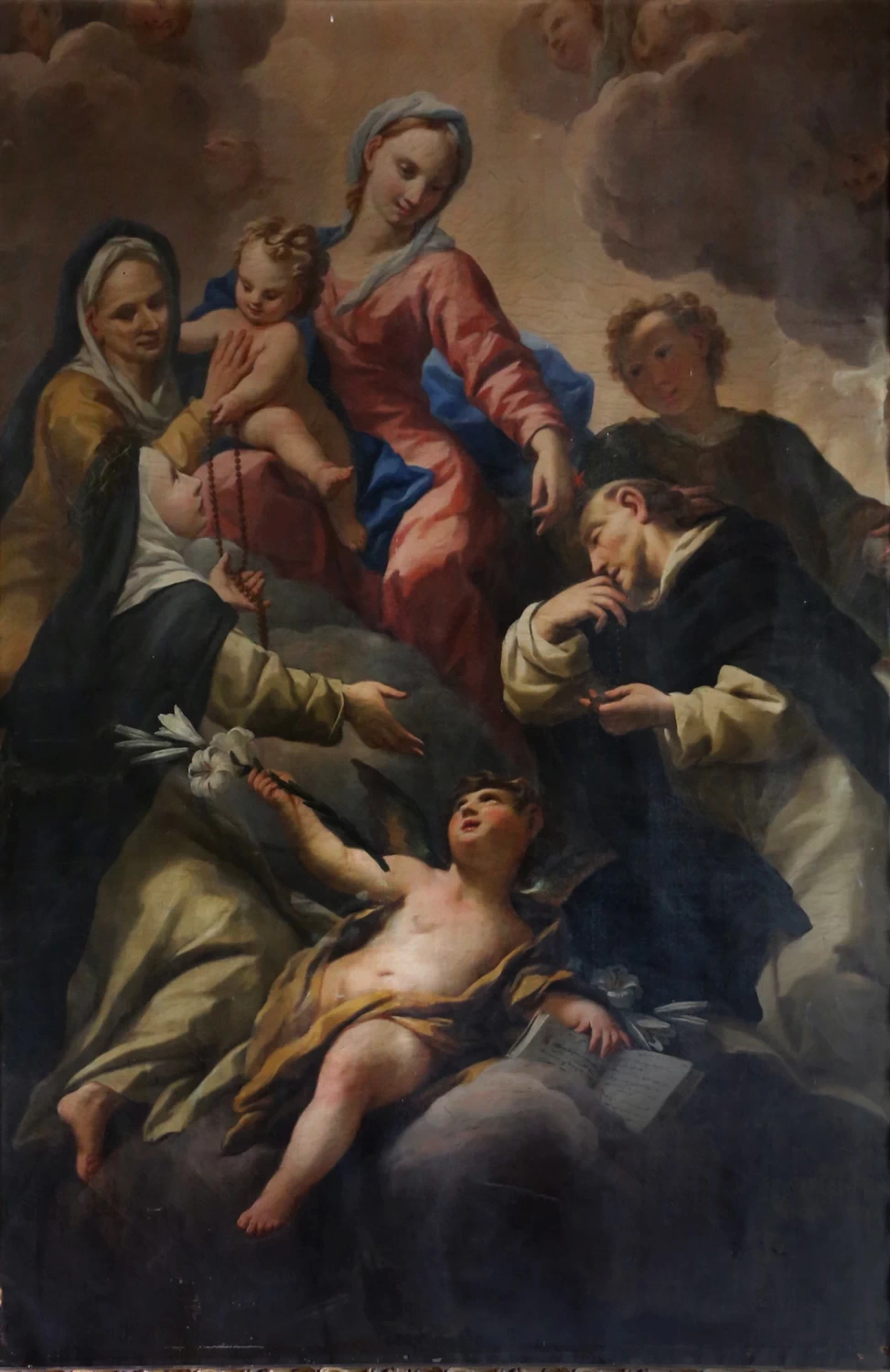 Madonna del rosario e santi - San Niccolò, Prato